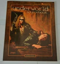 RPG Book UNDERWORLD SOURCEBOOK for SHADOWRUN 2nd ed FASA softcover BK 1