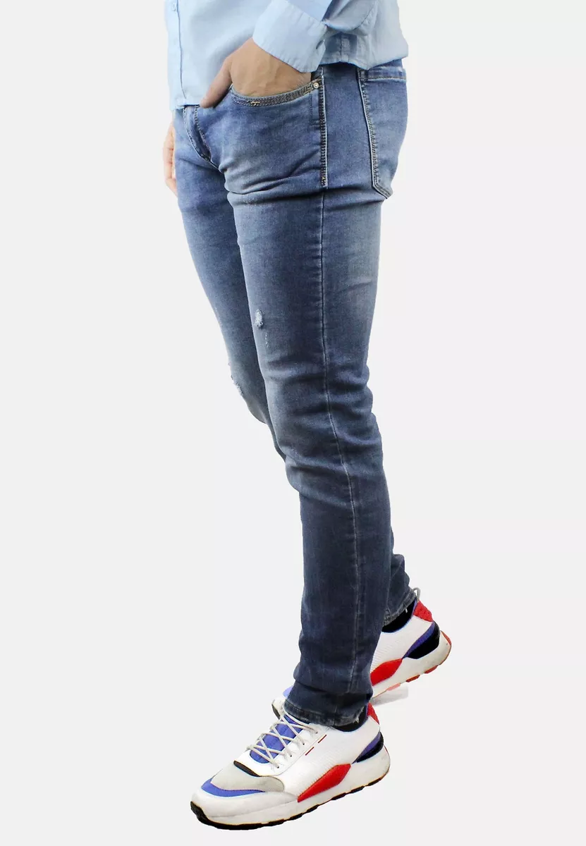 Jeans skinny elasticizzati uomo store