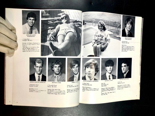 1985 Tabor Academy Yearbook ~ Fore 'n' Aft ~ Marion Massachusetts - Imagen 9 de 12