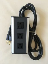 Steelcase Relocatable Power Tap 3 Outlet 8ft Cord 120V 60Hz 15A 1800W