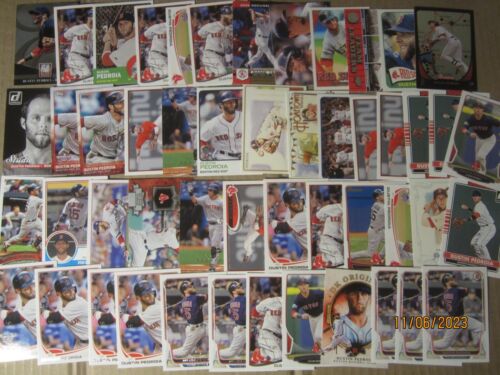 Huge Lot of (50) Dustin Pedroia Baseball Cards Red Sox