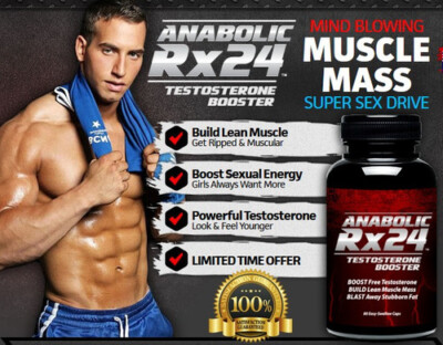 Anabolic Rx 24 Testosterone Booster  Dietary Supplement ''SPECIAL OFFER''