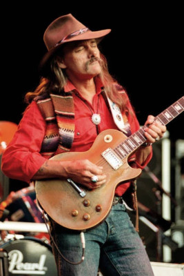 Allman Brothers Gitarrist Dickey Betts 4x6 Foto 