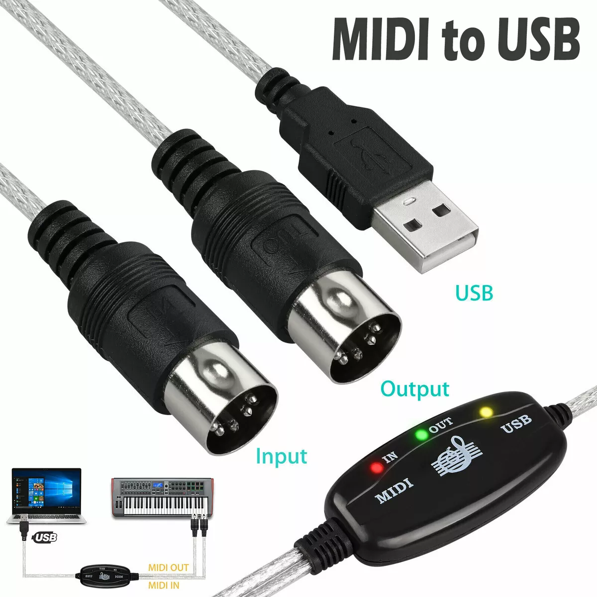 Midi to usb cheap for electronic drums