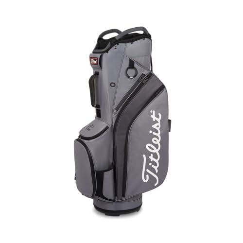 TITLEIST Golf Cart Bag 14 Charcoal x Graphite x Black 10.0 type 47