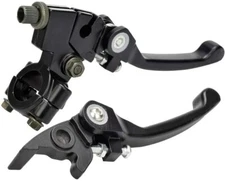 Folding Clutch Lever w/ Perch Brake Lever FOR PIT DIRT BIKE 7/8" HANDLEBAR LV40