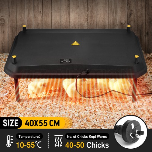 Chick Brooder Heating Plate Warmer Chicken Coop Brooding Heater Poultry Duckling - Picture 38 of 61