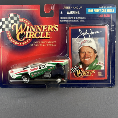 Winners Circle 1/64 Scale John Force Castrol GTX 1997 Funny Car