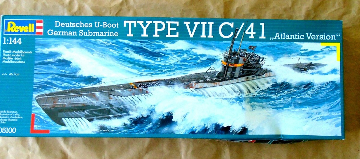 REVELL 1/144 U-Boat Type VIIC 'Atlantic Version' NEW | eBay