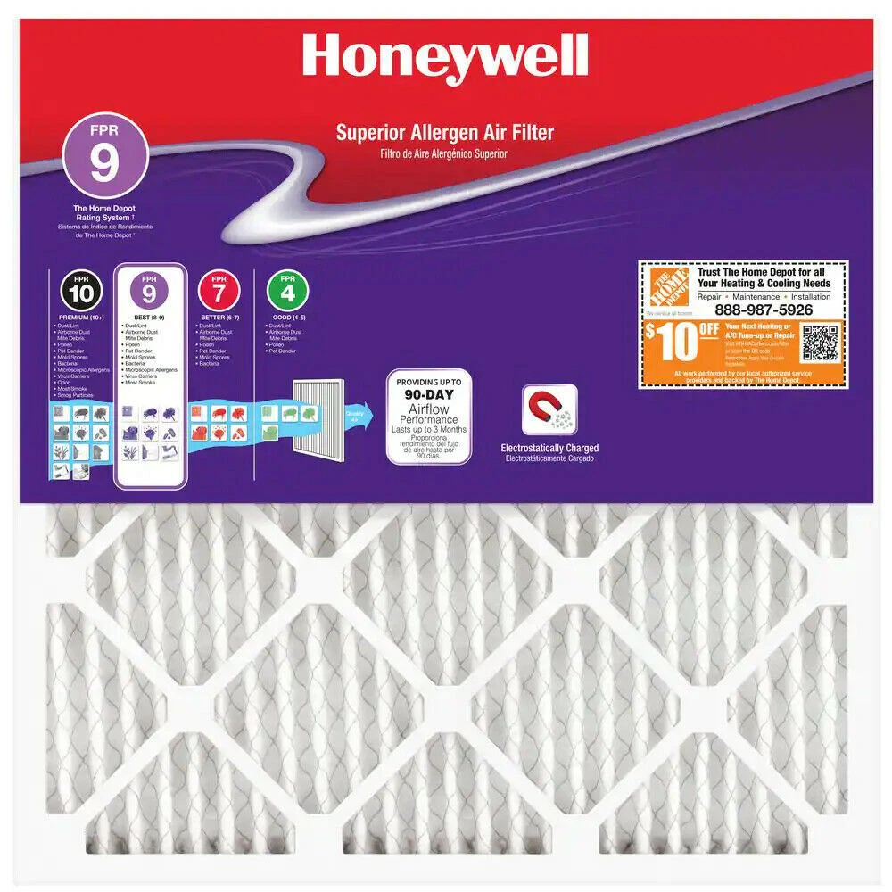 Honeywell elite allergen pleated air filter online