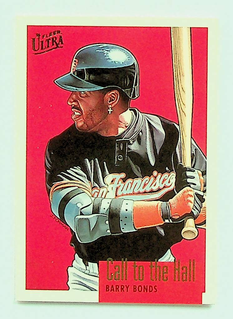 1996 Fleer Ultra Call to the Hall - Barry Bonds #1 Baseball Card