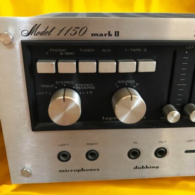 Marantz Model 1150 Mark II Integrated Amplifier Vintage Audio