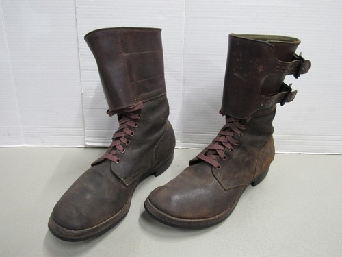 WW2 US Service Combat Boots 2 Buckle 