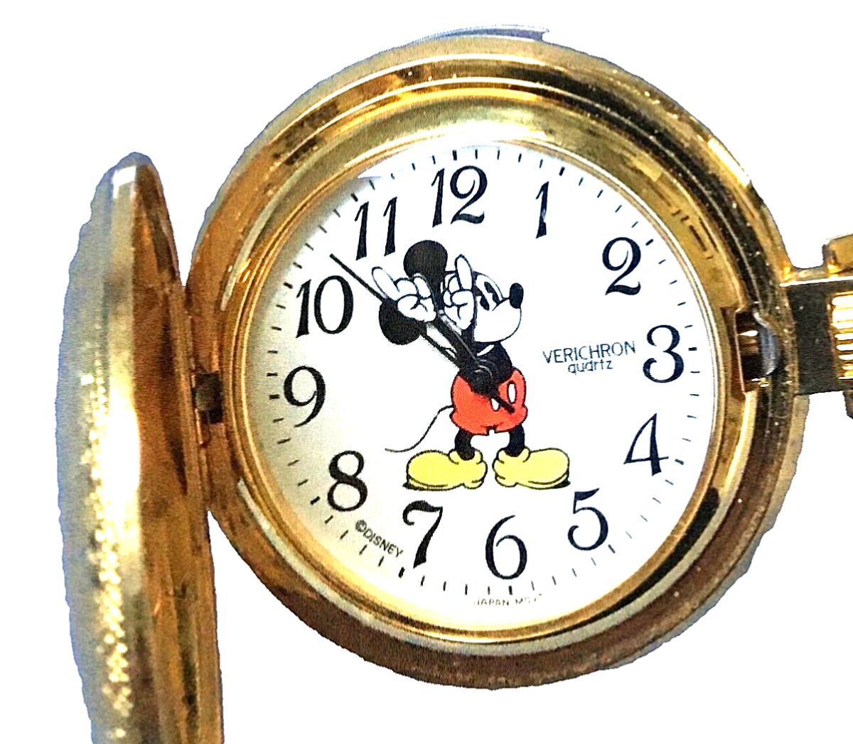 Disney Mickey Mouse Pocket Watch! New! Retired! | eBay