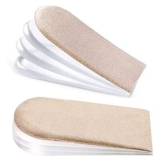 Orthopedic Heel Lift Inserts, 1/4" to 1" Gel Shoe Heels Women 9-13 / Men 8-12