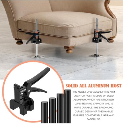 Labor-Saving Arm Jack Furniture Lift All-Aluminum Body Two-Piece Set, Better - View #8