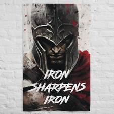 Spartan V4 Custom Gym Flag - Workout Motivation Tapestry