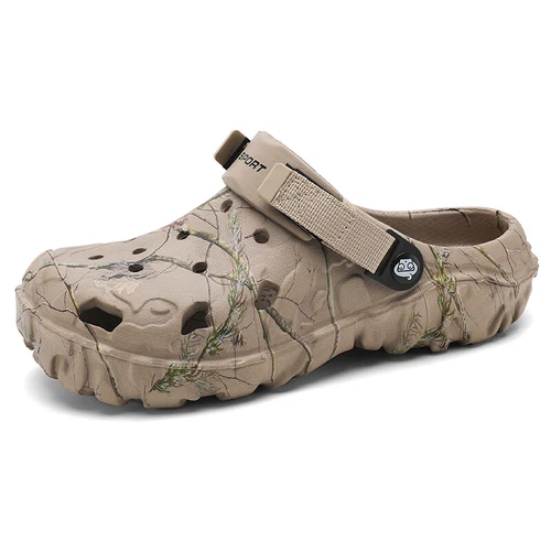 Garden clogs new men's eyelet sandals casual beach slippers swimming non-slip - Bild 22 von 35