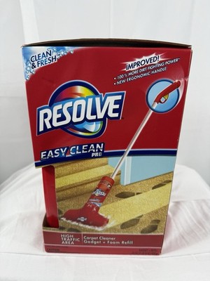 Resolve Easy Clean Pro Carpet Cleaner Gadget Foam Refill 22 oz Clean & Fresh NEW