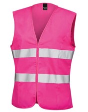 Result Safe-Guard Women's High Visibility Safety Vest Ladies Hi Viz Vis R334F