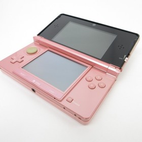 【Very Good】Nintendo 3DS Misty Pink Console ONLY Japanese Edition #ReRe0515/03