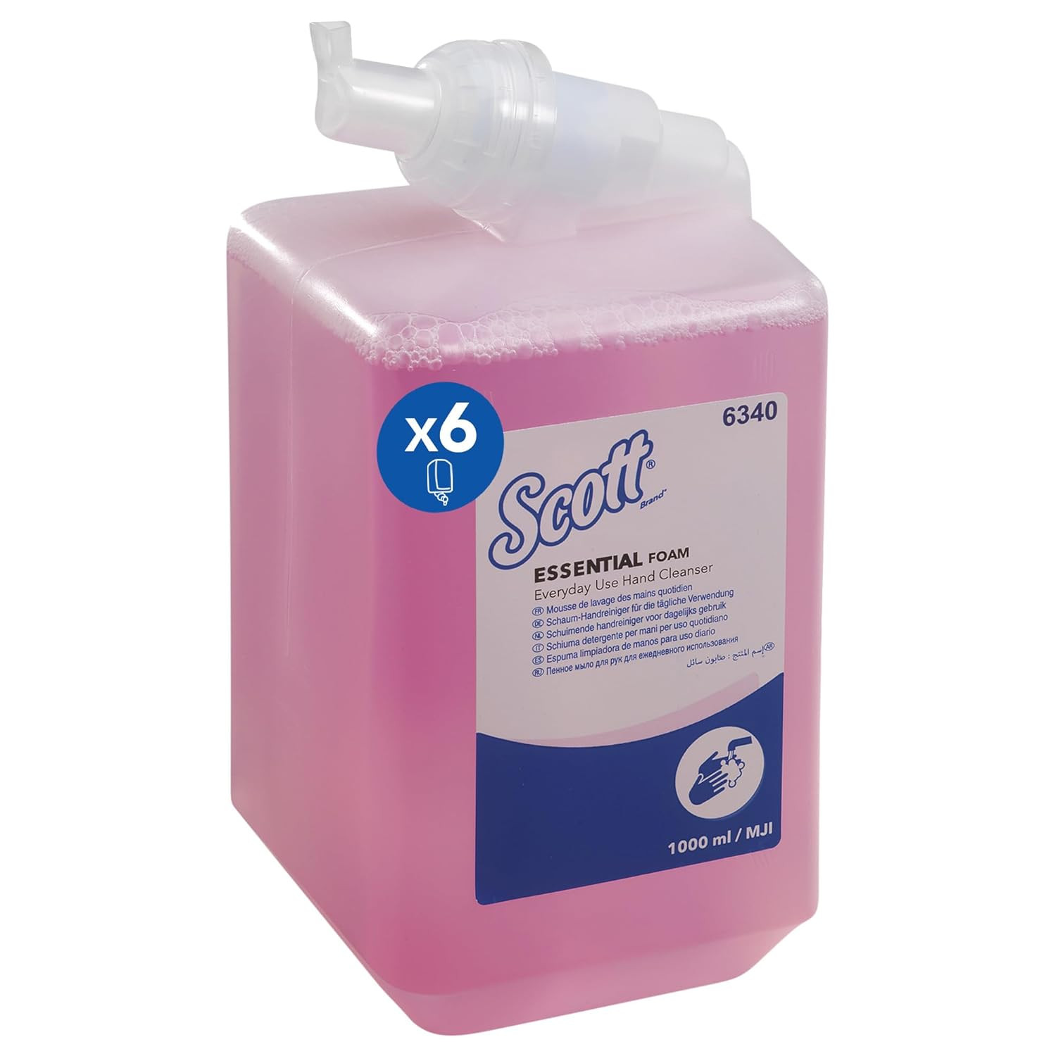 Sapone Mani Schiuma Scott 6340 - Idratazione e Profumo Delicato
