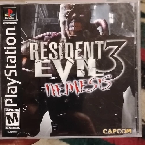 Resident Evil 3: Nemesis Capcom Sony PlayStation 1 1999 Survival Horror Game