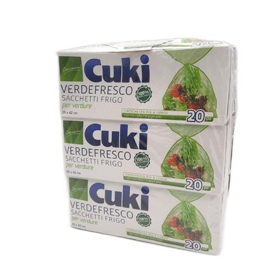 Cuki Verdefresco Kühltaschen 29 X 42 cm 6 Packungen à 20 Stück 810 g (11,76)
