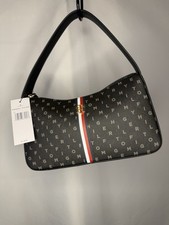 Tommy Hilfiger Black Logo Shoulder Bag Purse NWT Gold Hardware MSRP 118