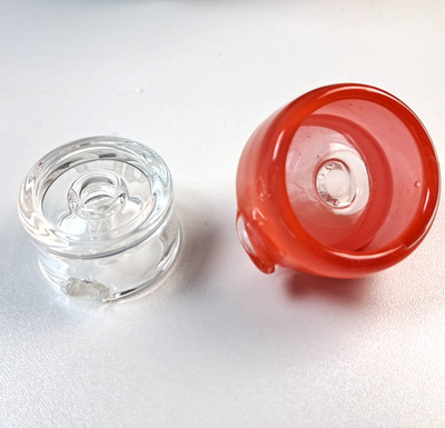 Original Mothership Glass OFZ Cap Clear Collectible Old Style + Extra Tangie Cap
