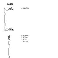 Bremi ZüNdleitungssatz FüR Ford Sierra SchräGheck 1.6 1.6I Scorpio I Lotus