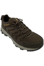 Columbia Men's Strata Trail Low Hiking Sneaker Cordovan/Golden Yellow