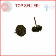 Upholstery Tacks, Furniture Upholstery Nails for Decorative, 100 PCS 5/8 inch Up