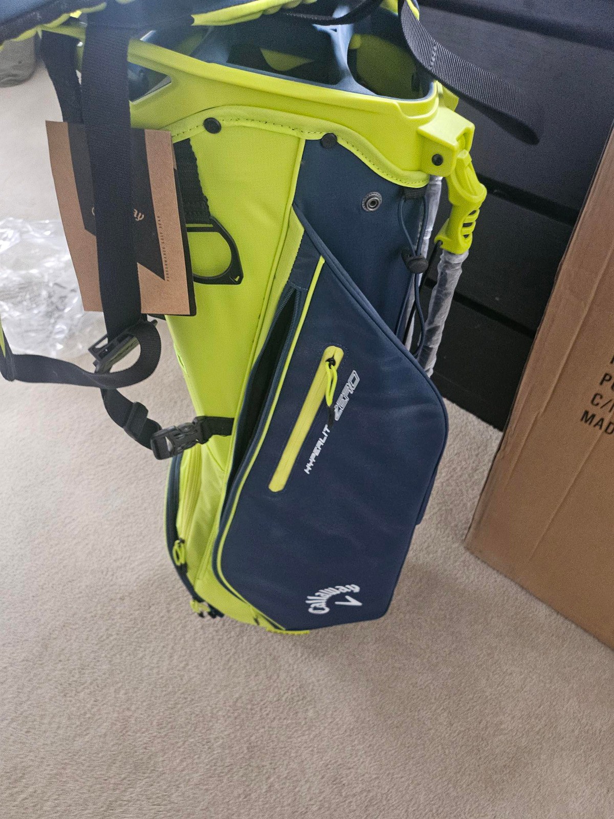 Stand Bag. 4 Way Top. New With Tags.