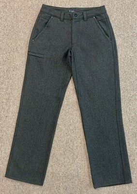 Ibex Merino Wool Ramble Pants Men's 32x32 Gray Heathered Charcoal Chinos USA