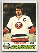 1977-78 O-Pee-Chee #250 Clark Gillies Low Grade (ref 216175)