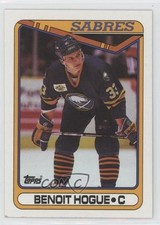 1990-91 Topps Benoit Hogue #215 1hc0