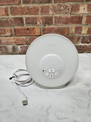 Lumie Sonnenaufgang Wecker Wake Up Light SRA-0000 LED Schlaflicht weiß USB