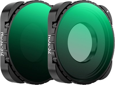 K&F CONCEPT 2Pcs ND2-32 & ND32-512 Filter Set for GoPro Hero 13/12/11/10/9 Black