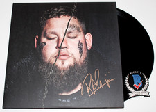 RAG'N'BONE MAN SIGNED LIFE BY MIDADVENTURE ALBUM VINYL RECORD HUMAN BECKETT COA
