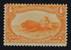 CKStamps: US Stamps Collection Scott#287 4c Mint HR OG Signed