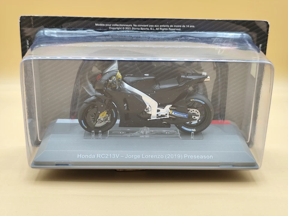 1/18 Honda RC213V Moto GP 2019 "Preseason Test" J. Lorenzo IXO Altaya - Photo 1/1