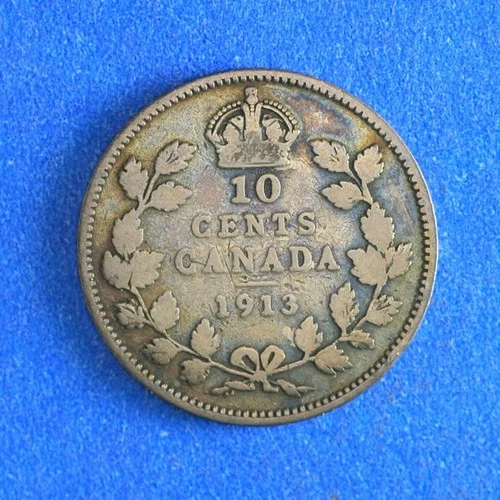 1913 Canada 10 Cents — photo from the most recent tracked eBay sale