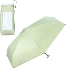 Wpc UV Protection Parasol for Sun Rain Aerial Light Weight Pistachio 147-173g