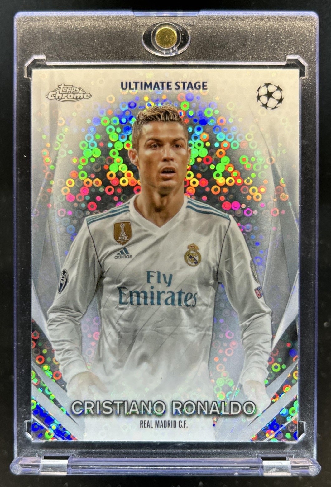 2023-24 Topps UEFA Cristiano Ronaldo Ultimate Stage Chrome #USC-44 Real Madrid