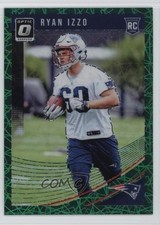 2018 Donruss Optic Rookies Green Velocity Prizm Ryan Izzo #124 u8h
