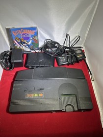 NEC TurboGrafx-16 Entertainment SuperSystem Console, complete in box w/TurboTap