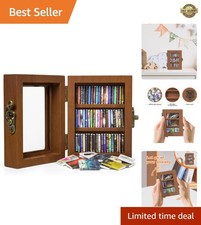 Versatile Mini Bookshelf with 60 Mini Books: Stress Relief/Tabletop Decor