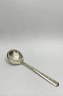 Towle 925 Sterling Silver Floral Motif Handle Soup Spoon 37.3g