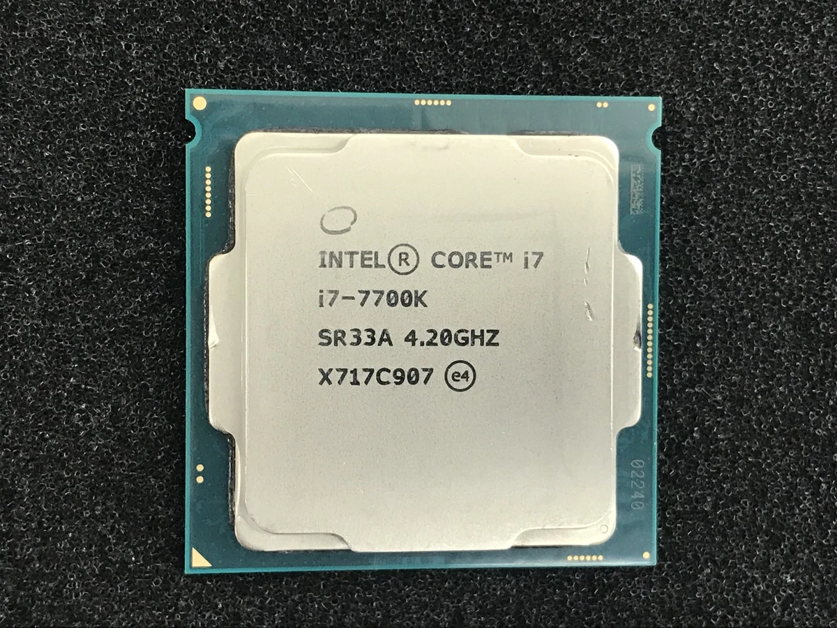 25+ Intel Core i7-7700K Processor Model Computer Processors (CPUs